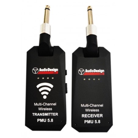AUDIO DESIGN PMU5,8TRASMETTITORE/RICEVITORE PER STRUMENTI