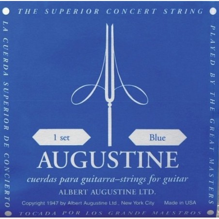 AUGUSTINE BLU CORDE  X CHITARRA CLASSICA TENSIONE FORTE