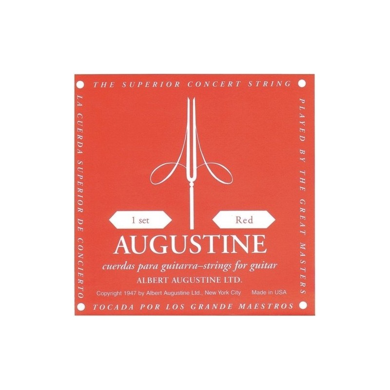 AUGUSTINE ROSSE CORDE  X CHITARRA CLASSICA TENSIONE NORMALE