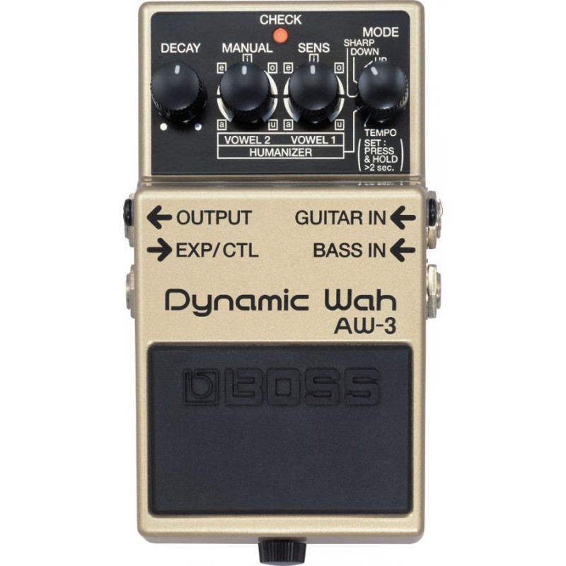 BOSS AW3 DYNAMIC WAH EFFETTO WAH A PEDALE BOSS AW3 DYNAMIC WAH EFFETTO WAH A PEDALE
