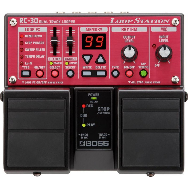 BOSS RC30 PEDALIERA LOOP STATION BOSS RC30 PEDALIERA LOOP STATION