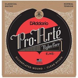 D\'ADDARIO PRO ARTE\' EJ45 CORDIERA IN NYLON PER CHITARRA CLASSICA SILVER WOUND - 028/043