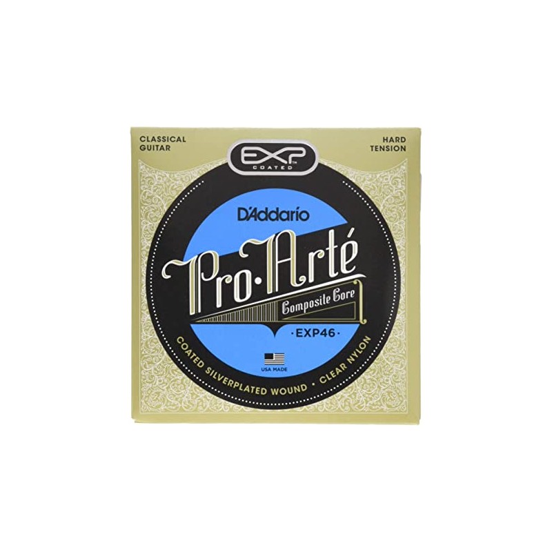D\'ADDARIO PRO ARTE\' EXP46 CORDE IN NYLON PER CHITARRA CLASSICA SILVER WOUND