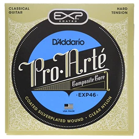 D\'ADDARIO PRO ARTE\' EXP46 CORDE IN NYLON PER CHITARRA CLASSICA SILVER WOUND