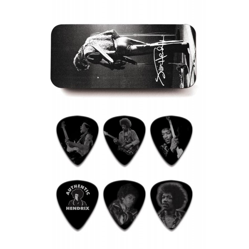 DUNLOP JHPT06M BOX 12 PLETTRI JIM HENDRIX DUNLOP JHPT06M BOX 12 PLETTRI JIM HENDRIX
