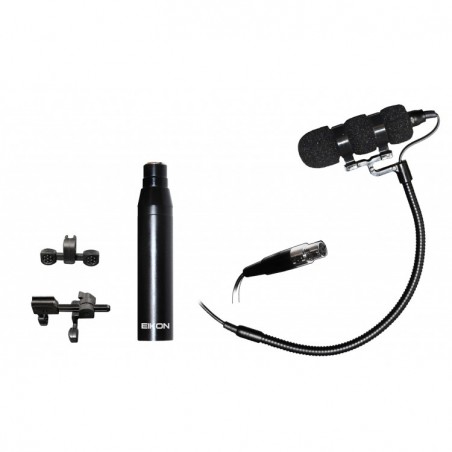 EIKON  HCS30 MICROFONO PER STRUMENTI ACUSTICI CON ADATTATORI E PRE-AMP