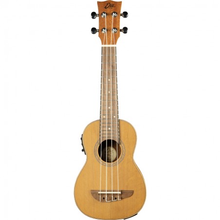 EKO EVO UKULELE SOPRANO AMPLIFICATO CEDRO CON BORSA