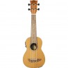 EKO EVO UKULELE SOPRANO AMPLIFICATO CEDRO CON BORSA
