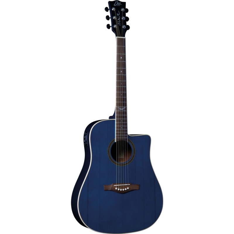 EKO NXT D100 CW ACUSTICA ELETTRIFICATA SEE THROUGH BLUE EKO NXT D100 CW ACUSTICA ELETTRIFICATA SEE THROUGH BLUE