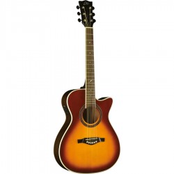 EKO ONE ST 018 CW EQ ETS VINTAGE BURST ACUSTICA AMPLIFICATA