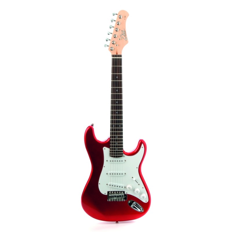 EKO S100 CHITARRA ELETTRICA 3/4 CHROME RED