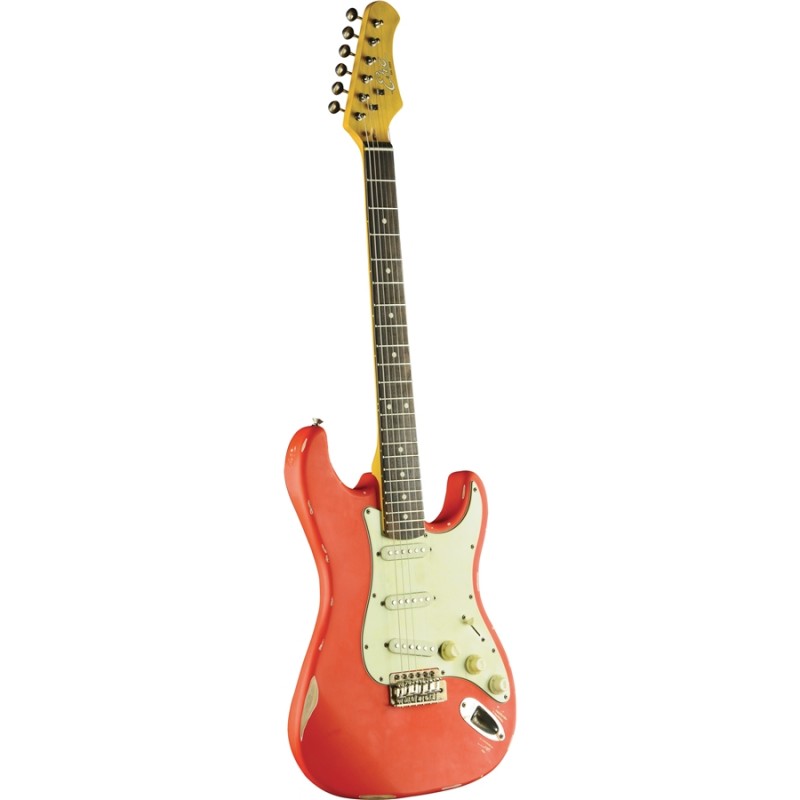 EKO S300 RELIC FIESTA RED CHITARRA ELETTRICA