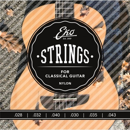 EKO STRINGS MUTA DI CORDE PER CHITARRA CLASSICA TENSIONE MEDIA