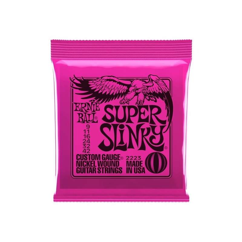 ERNIEBALL 2223 SUPER SLINKY CORDE PER CHITARRA ELETTRICA