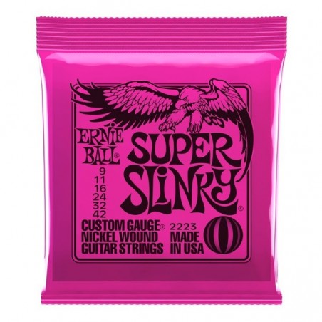 ERNIEBALL 2223 SUPER SLINKY CORDE PER CHITARRA ELETTRICA
