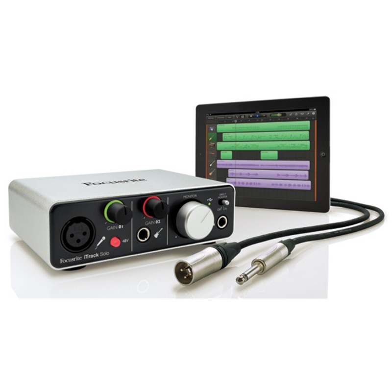 FOCUSRITE ITRACK SOLO LIGHTING