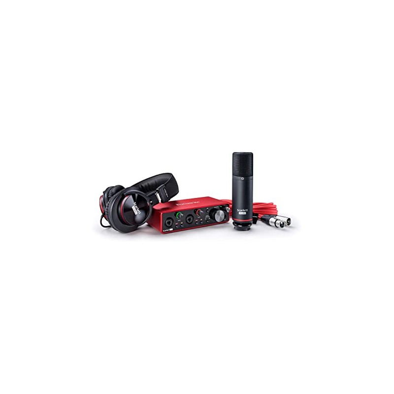 FOCUSRITE SCARLETT 2I2 STUDIO PACK 3RD GEN FOCUSRITE SCARLETT 2I2 STUDIO PACK 3RD GEN