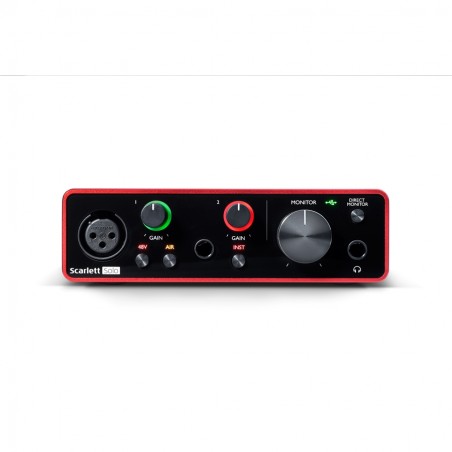 FOCUSRITE SCARLETT SOLO SCHEDA AUDIO 2 IN / 2 OUT USB