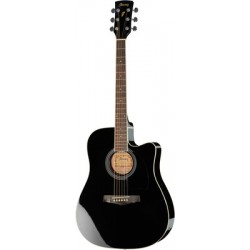IBANEZ PF15ECEBK CHITARRA ACUSTICA ELETTRIFICATA NERA