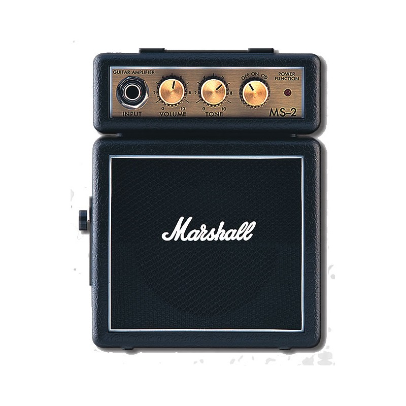 MARSHALL MS-2 BLACK AMPLIFICATORE PER CHITARRA PORTATILE MARSHALL MS-2 BLACK AMPLIFICATORE PER CHITARRA PORTATILE