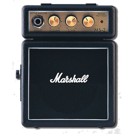 MARSHALL MS-2 BLACK AMPLIFICATORE PER CHITARRA PORTATILE