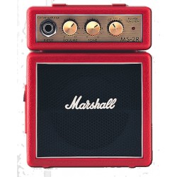 MARSHALL MS-2R RED AMPLIFICATORE PER CHITARRA PORTATILE