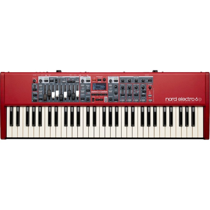 NORD ELECTRO 6D 61 PIANOFORTE DIGITALE 61 TASTI SEMIPESATI ROSSO NORD ELECTRO 6D 61 PIANOFORTE DIGITALE 61 TASTI SEMIPESATI ROSSO