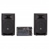 PROEL FREEPASS8USB COPPIA CASE CON MIXER INTEGRATO 2X250W