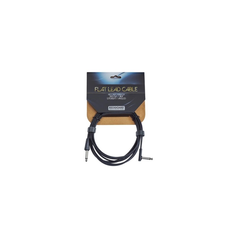 ROCKBOARD RBO CAB FL300BLK SA CAVO PIATTO PER STRUMENTI
