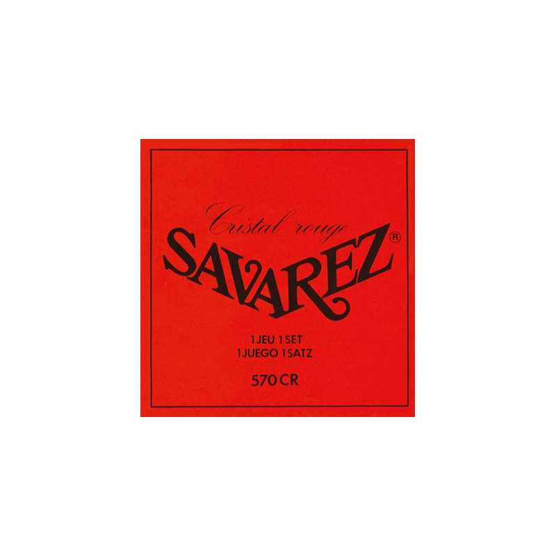 SAVAREZ CRISTAL 570CR MUTA DI CORDE PER CHITARRA CLASSICA TENSIONE NORMALE