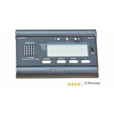 SEIKO SAT100BE ACCORDATORE PER CHITARRA E BASSO