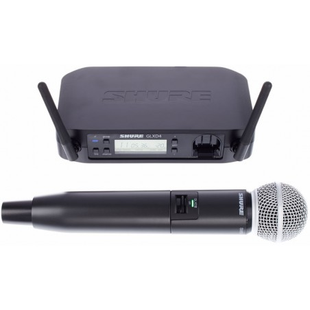 SHURE GLXD24E/SM58 RADIOMICROFONO PALAMARE DIGITALE