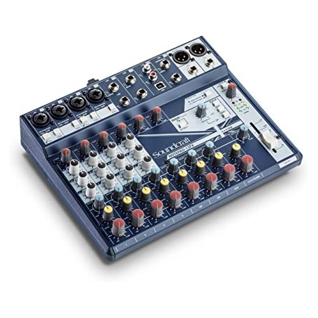 SOUNDCRAFT NOTEPAD 12FX MIXER ANALOGICO USB 12 CANALI, 4 MIC INPUT, ALIMENTAZIONE PHANTOM, EFFETTI DIGITALI