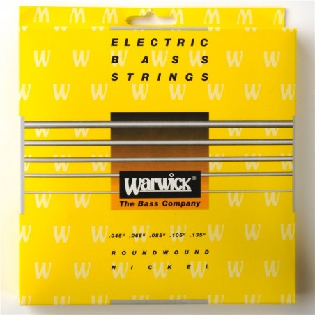 WARWICK YELLOW LABEL 41031 MUTA DI CORDE PER BASSO 5 CORDE 045-135