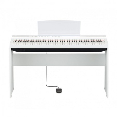 YAMAHA P125WH KIT PIANO ELETTRICO 88 TASTI CON SUPPORTO L125 IN LEGNO