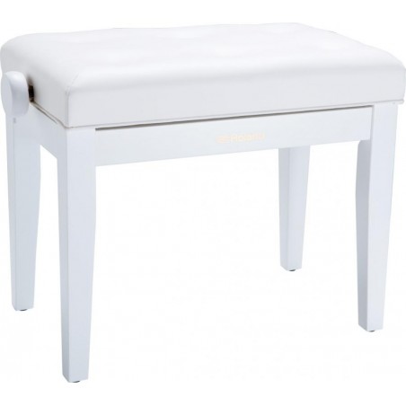 ROLAND RPB-300WH Satin White PANCA PER PIANOFORTE AD ALTEZZA REGOLABILE BIANCO SATINATO