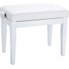 ROLAND RPB-300WH Satin White PANCA PER PIANOFORTE AD ALTEZZA REGOLABILE BIANCO SATINATO