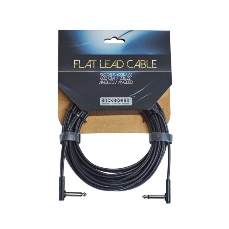 ROCKBOARD RBO CAB FL600BLK AACAVO PER STRUMENTI FLAT 6 MT