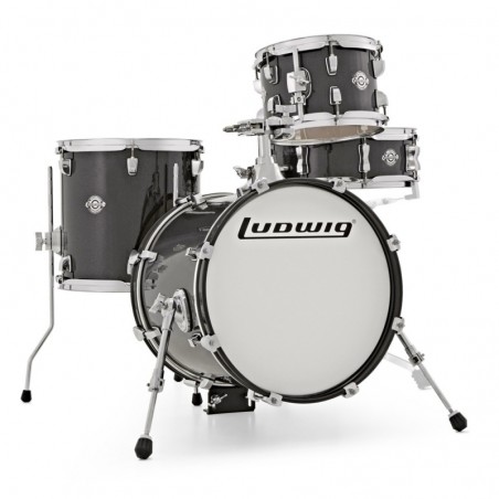 LUDWIG BATTERIA LC179X016 BREAKBEATS QUESTLOVE 16 4PZ BLACK  SPARKLE
