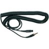 AKG EK500S CAVO A SPIRALE PER CUFFIE MINI XLR 3-PIN / MINI JACK STEREO 5 mt.