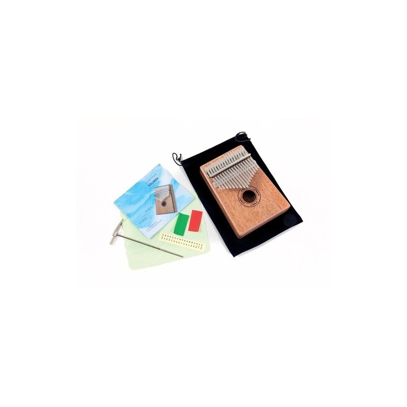 GEWA KALIMBA 17 TONI MOGANO CON BORSA E MARTELLETTO GEWA KALIMBA 17 TONI MOGANO CON BORSA E MARTELLETTO