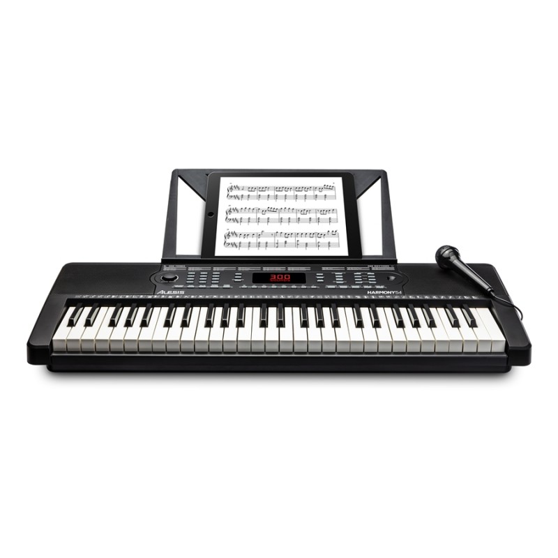 ALESIS HARMONY54  MKII TASTIERA PORTATILE 54 TASTI CON MICROFONO E CASSE INTEGRATE