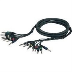 PROEL RECORD 400S FRUSTA 8 JACK STEREO 6,3mm LUNGHEZZA 3MT.