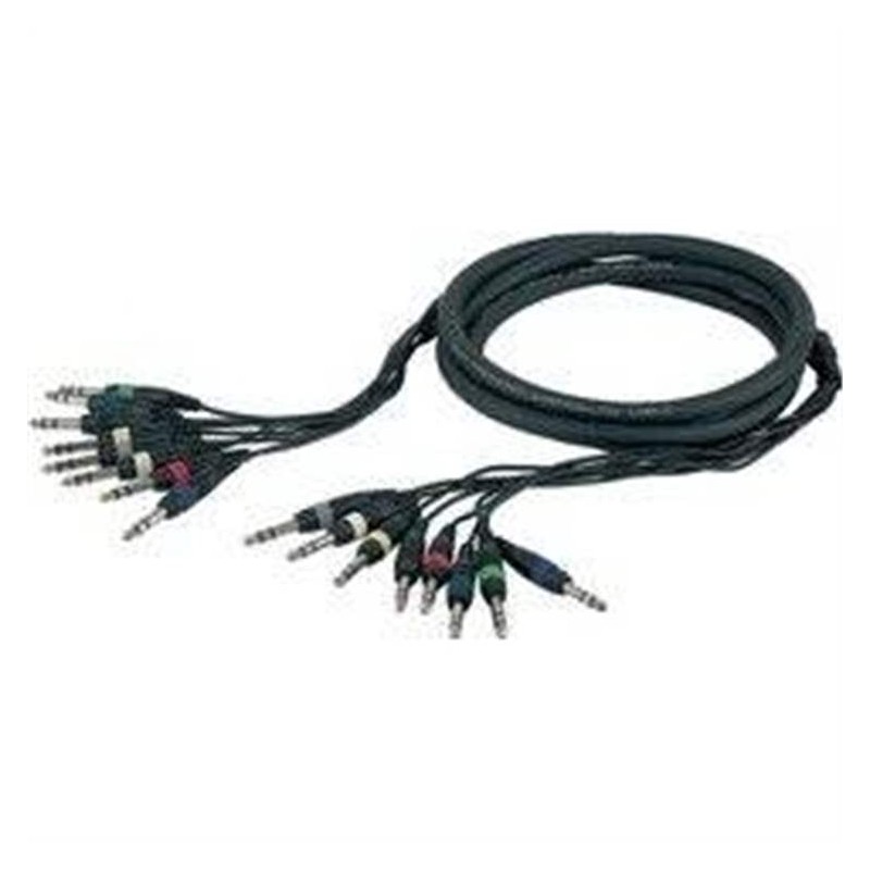 PROEL RECORD 400S FRUSTA 8 JACK STEREO 6,3mm LUNGHEZZA 3MT.