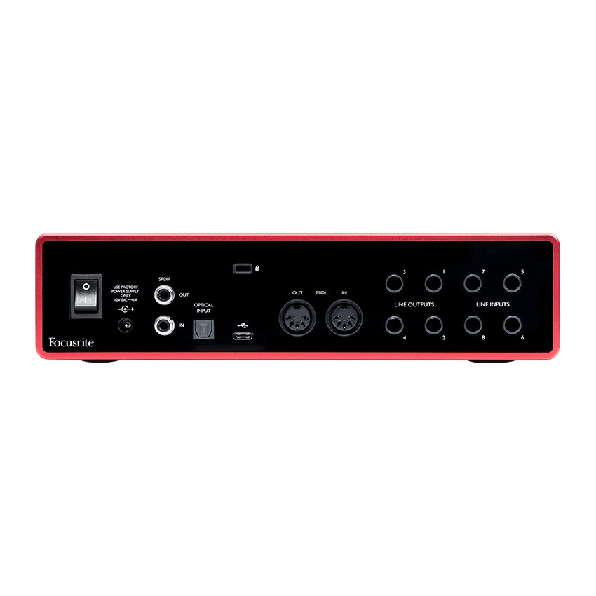 FOCUSRITE SCARLETT 18I8 SCHEDA AUDIO 3RD GEN