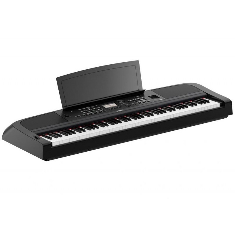 YAMAHA DGX670 PIANOFORTE DIGITALE 88 TASTI GRADED HAMMER NERO