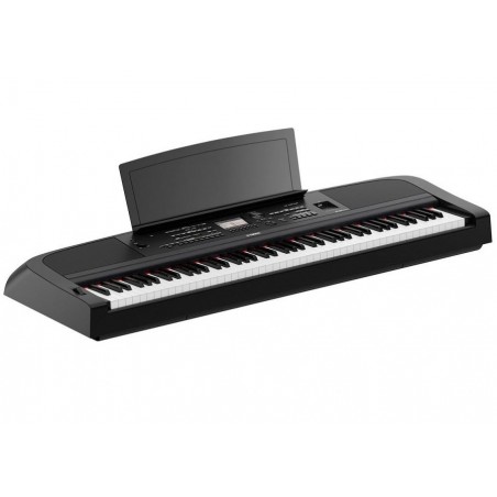 YAMAHA DGX670 PIANOFORTE DIGITALE 88 TASTI GRADED HAMMER NERO