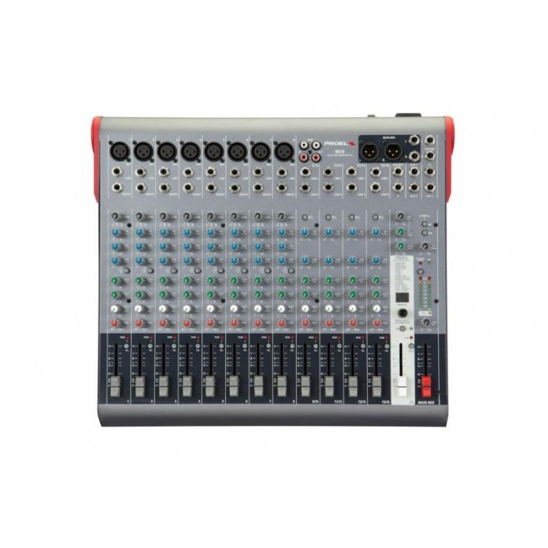 PROEL MI16 MIXER 16 CANALI 8 MONO + 4 STEREO CON EFX
