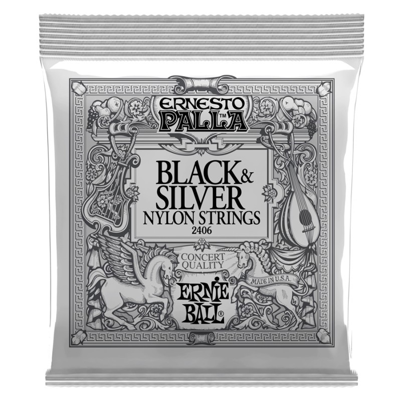 ERNIE BALL 2406 BLACK NYLON CORDE CLASSICA