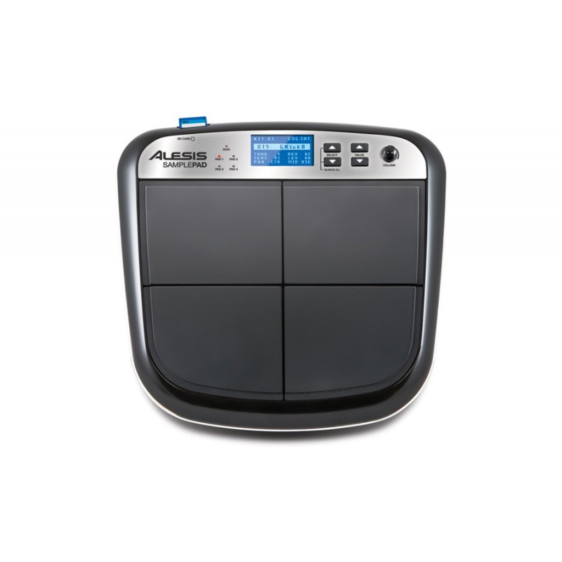 ALESIS SAMPLEPAD SUPERFICIE 4 PAD CON LETTORE SD CARD